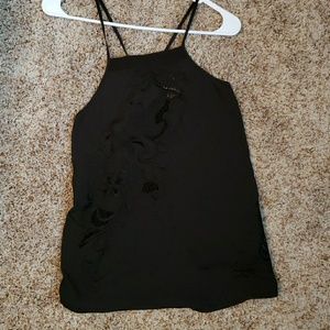 Black dress tang top